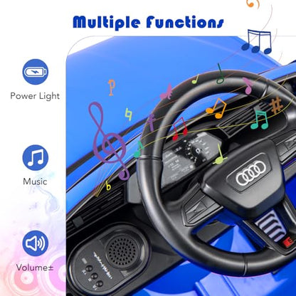 Licensed Audi SQ8 Ride on Car by OLAKIDS (Blue)