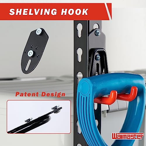 Garage Hooks Organizer Kit (12 pcs-Orange)