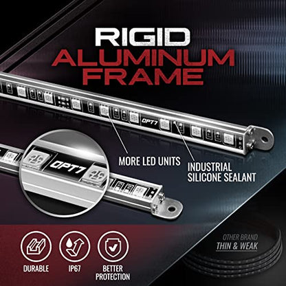 Aura RGB Aluminum Car Underglow Kit with Remote Control (1. Car / RGB)