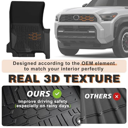 Floor Mats for Toyota 4Runner 2025 2026 (4Runner | 5-Seat | 2025+)