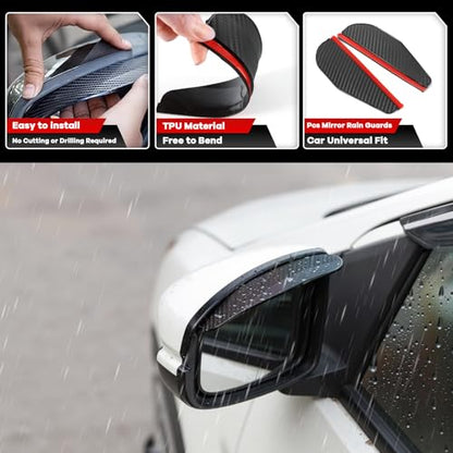 in Channel Window Rain Guards for Toyota Tundra Crew Max 2007 (For 2007-2021 Tundra Crew Max)