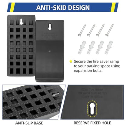 Mower Tire Saver Ramp for 9 (Fit 9 -12" OD Tire)