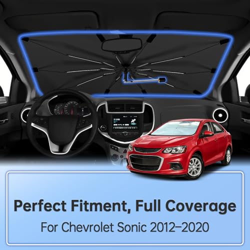 Windshield Sun Shade Umbrella for Chevrolet Sonic 2012 (for C*hevrolet Sonic 2012–2020)