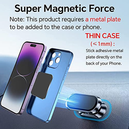 2 Pack】 Magnetic Phone Holder for car