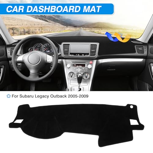 Dash Cover for 2005 (05-09 Outback(Black))