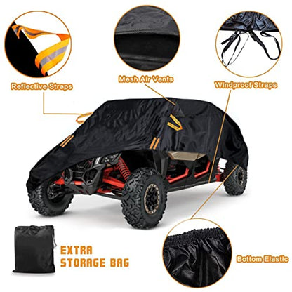 Waterproof UTV Cover (Black / X-Large)