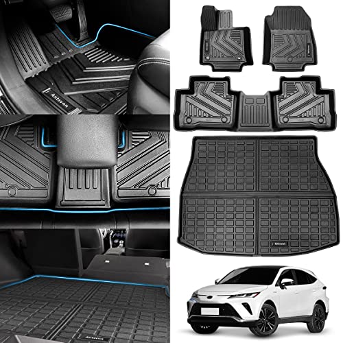 Floor Mats Fit for Toyota Venza 2026 2025 2024 2023 (Venza / Floor Mats + Cargo Liner)