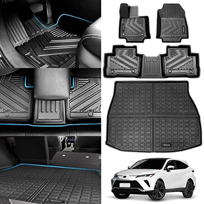 Floor Mats Fit for Toyota Venza 2026 2025 2024 2023 (Venza / Floor Mats + Cargo Liner)