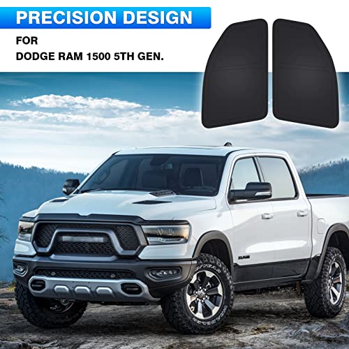 Windshield Sun Shade for Dodge RAM 1500 2019 (Side Window Sunshade for Dodge RAM 19-25)