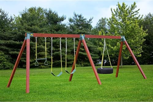 Easy 1-2-3 90° A-Frame Swing Set Bracket, Green (90° A-Frame Swing Set Bracket)