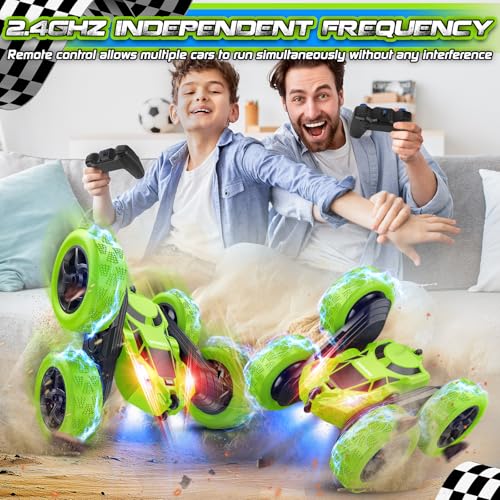Remote Control Car for Kids Age 4 (Green)