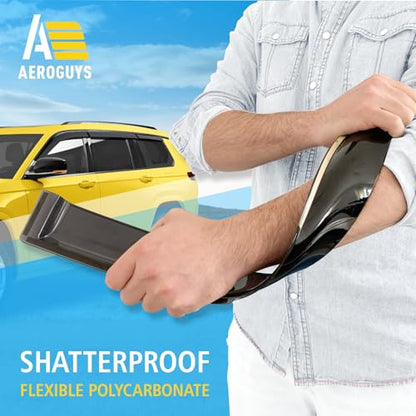 Extra Durable Window Wind Deflectors Tape (For Jeep Grand Cherokee L 21-26 6pcs.)