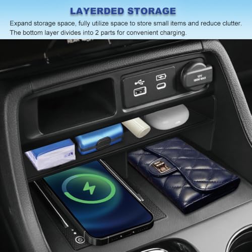 Upgraded Center Console Organizer for 2023