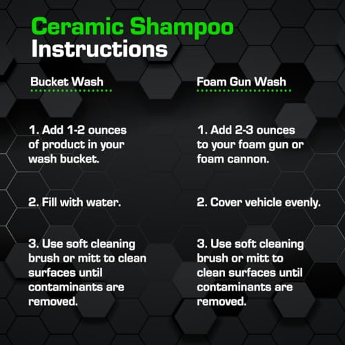 Ceramic Car Shampoo (1 gallon - 1 Pack)