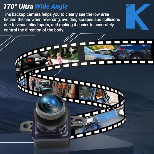 56054157AA Rear View Backup Camera Compatible with Ram ProMaster (56054157AA)