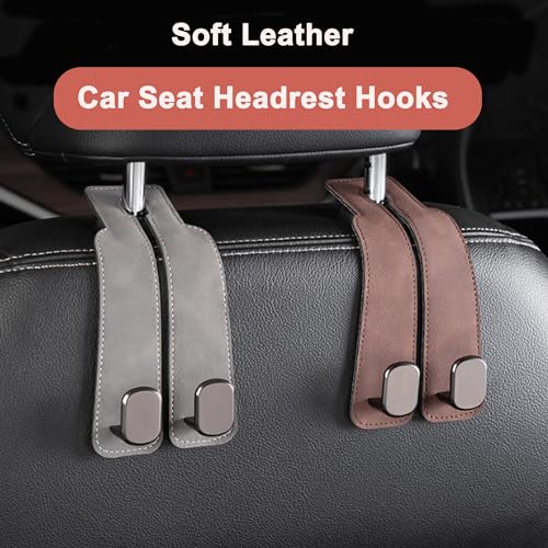 Car Headrest Hooks (Black)