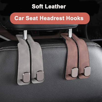 Car Headrest Hooks (Black)