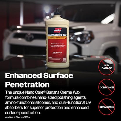 Nano Care Banana Creme Wax for Automotive Finishes (128 Fl Oz (Pack of 1))