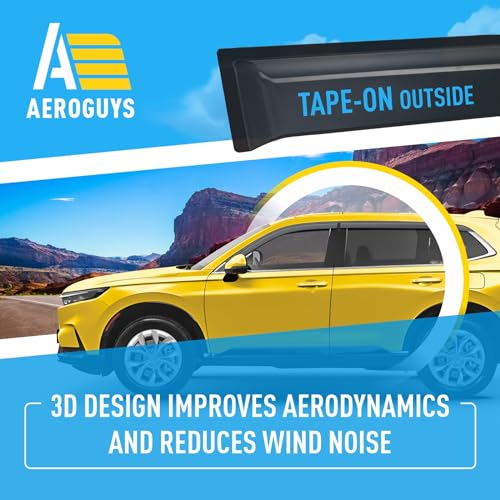 Extra Durable Window Deflectors Tape (For Honda CR-V 23-26)