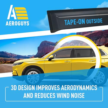 Extra Durable Window Deflectors Tape (For Honda CR-V 23-26)