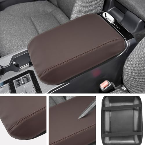 for 2024 2025 2026 2027 Land Cruiser Armrest Cover (24 25 26 27 Land Cruiser Tan Line (Thin))