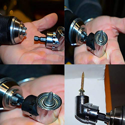 Impact Grade Power Hand Tools Driver Sockets Adapter Extension Set (3black+1silver)