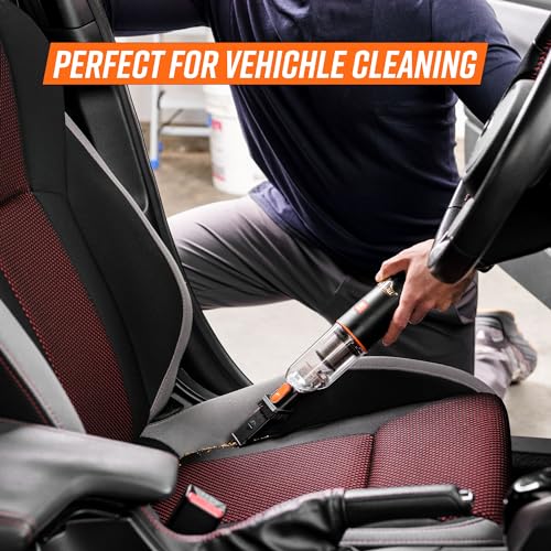 AA07V2 0901 Cordless Car Vacuum Handheld Mini Vacuum Cleaner for Car Interior Home (Cordless)