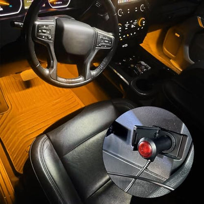 Car LED Strip Light (Orange / Cigarette Lighter)