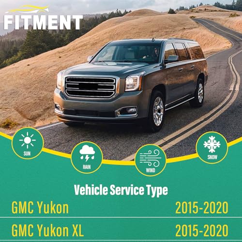 Windshield Wiper Blades Replacement for GMC Yukon 2015 (22"/22"/13")