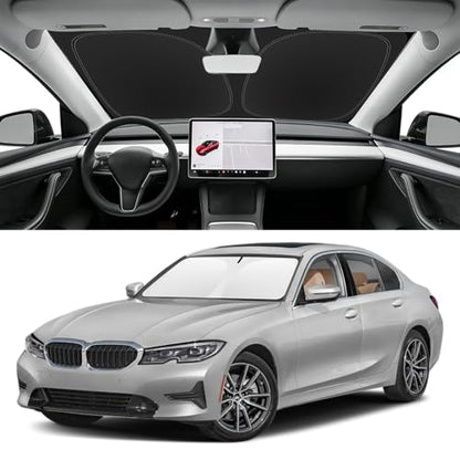 Custom Fit Windshield Sun Shade for BMW 3 (for 2019-2026 BMW 3-Series)