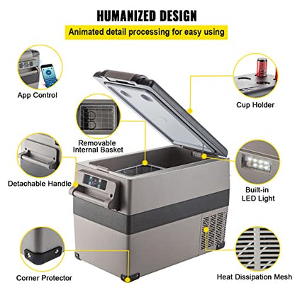 12 Volt Refrigerator (48QT)