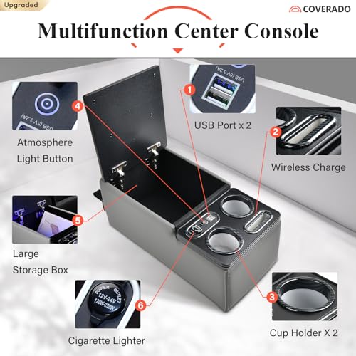Car Center Console (Gray / Update)