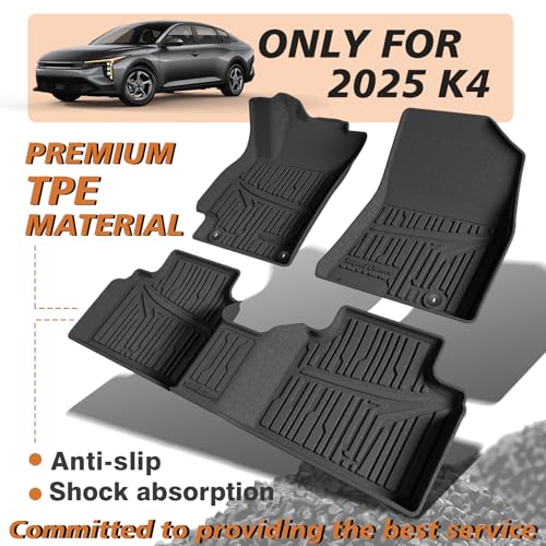 All Weather Floor Mats for 2024 (K4 | 2024+)