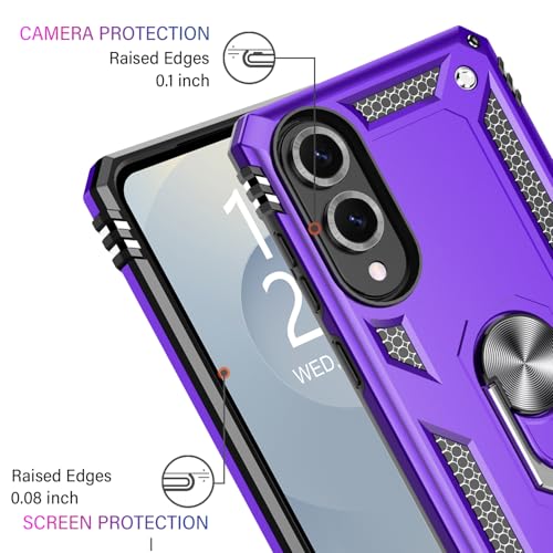 for Galaxy S25 Edge Case (Galaxy S25 Edge(Medium 6.7") / Purple)