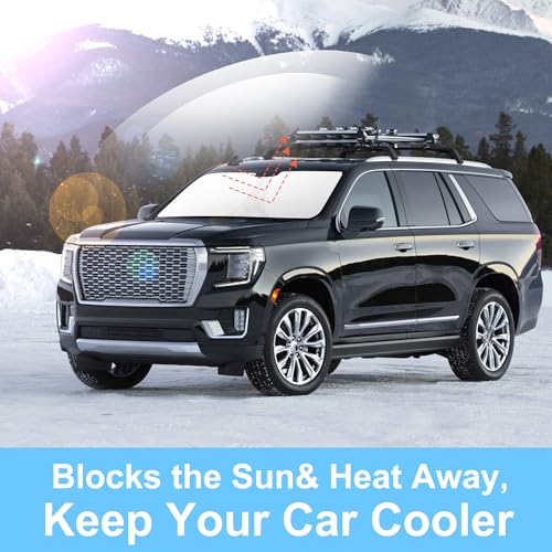Sun Shade for GMC Yukon XL (for GMC Yukon XL/Chevrolet Suburban 2021-2025)