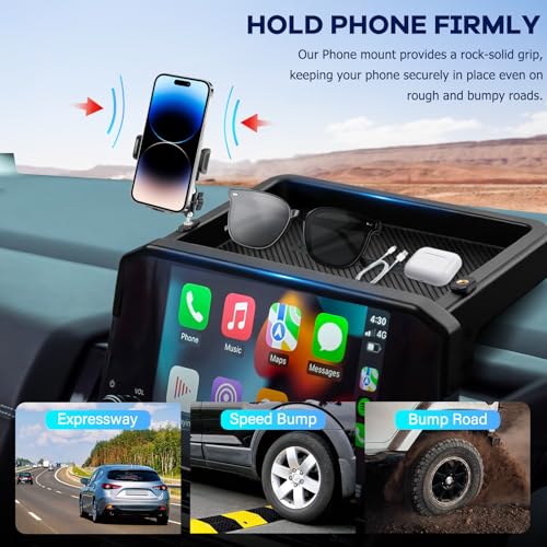 Car Phone Holder Fit for Pathfinder 2022 2023 2024 2025 w (For Pathfinder 2022-2025 9inch)