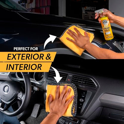 Professional Microfiber Towels (Yellow)