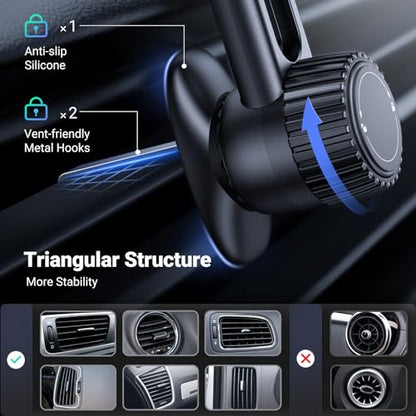Magnetic Phone Mount for Car Compatible for Magsafe