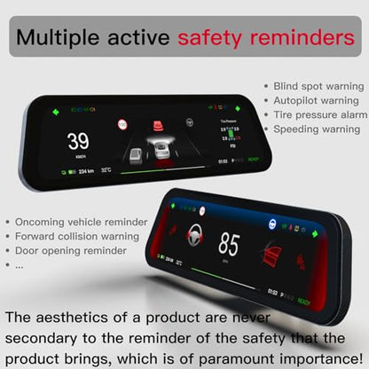 9.6" Heads Up Display for Tesla Model Y & Model 3
