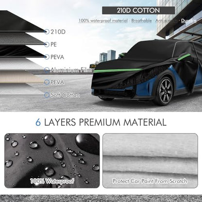 Car Cover for 2002 (210D 2002-2023 Mini Cooper)