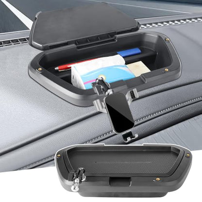 Car Phone Holder Center Console Organizer Tray for 2019 (for 2019-2026 Chevy Silverado/GMC Sierra 8-inch)