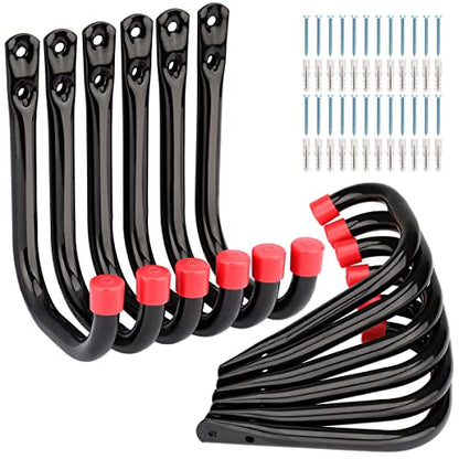 12 Pack Garage Storage J Hooks (4.1in)