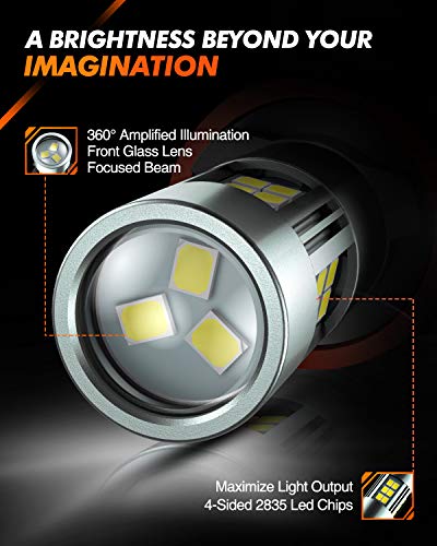 H11 H8 H16 LED Fog Light Bulbs or DRL (H11)