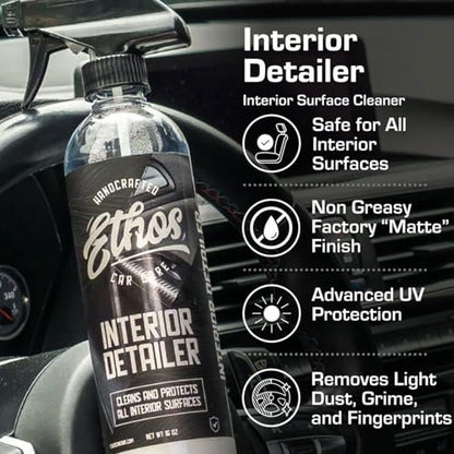 Ethos Interior Detailer Spray (16oz-2Pack)
