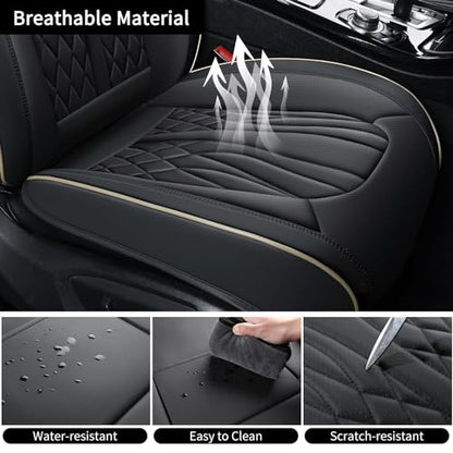 Seat Covers for Cars (Black 1/Front Pair)