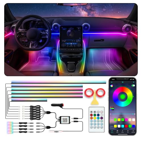 Interior Car LED Strip Lights with Dream Color (10 Pieces)