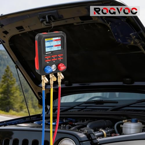 Digital Manifold Gauge (Digital Manifold Gauge - RMG4DB-BK)