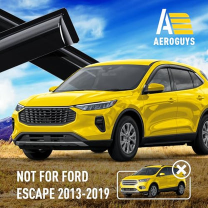 Extra Durable Window Deflectors Tape (For Ford Escape 20-26 Tape-on)