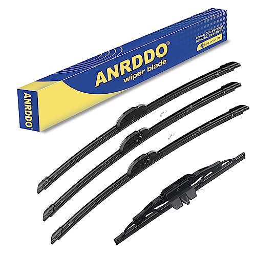 3 Wipers Factory Replacement For 2007 (16"+14"+14"+10" / J-HOOK)