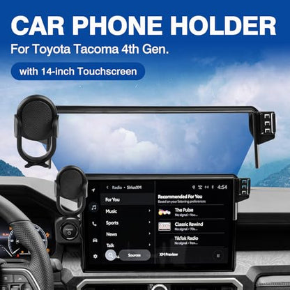 Car Phone Holder for 2024 (Auto-Look / Toyota Tacoma 24+ 14-inch)